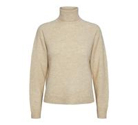 Bestseller A/S Women's Pcjuliana LS Rollneck Knit Noos Bc Cardigan, Grey (Whitecap Gray), S