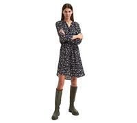 Bestseller a/s Women's SLFDAMINA 7/8 AOP Dress B NOOS, Dark Sapphire/AOP:AOP, 42