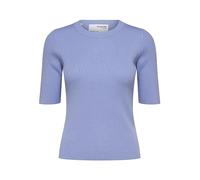 Bestseller A/S Women's Slfmala 2/4 Knit O-Neck B Noos Sweater, Blue Heron, XS