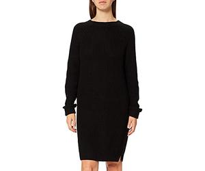 Bestseller Damen Nmsiesta L/S O-Neck Knit Dress Noos Kleid