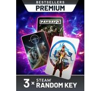 Bestsellers Random 3 Keys Premium (PC) - Steam Key - GLOBAL