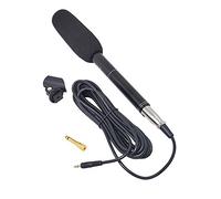 Bestshoot Condenser Microphone Kit for Video Camcorders and Canon Nikon DSLRs, 10.47 inches/26.6 centimeters Microphone with Metal Holder, Anti-Wind Foam Cap, XLR Cable, 3.5mm Input Sock (M-11)