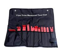 BestsQ 11Pc Auto Trim Door Panel Window Molding Upholstery Fastener Clip Removal Tool Kit