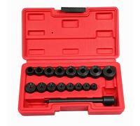 BestsQ Universal Clutch Alignment Tool Kit Hand Bearing Transmission Tool | For Car Vehicle Flywheel Pilot Hole and Clutch Drive Plate Centering Aligner 17pcs