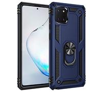 BestST Galaxy Note 10 Lite A81 M60S Case, + Screen Protector [Ultimate protection] Slim Fit,Heavy Duty,Shockproof,Snowproof,Armor Cover W/Built-In Kickstand for Samsung Note 10 Lite/A81 /M60S,Blue