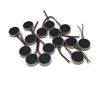 BestTong DC 3V 12000RPM Two Wired 10mm x 3mm Coin Cell Phone Vibration Motor Pack of 15