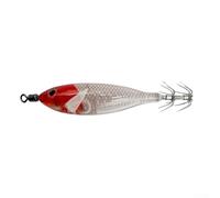 Besttoolifes 001 5.7g, Shrimp Squid Jig Lure, 5.7g Glow-in-the-Dark Crankbait with Realistic Lifelike Design for Night Fishing - 8cm Plastic + Hook Fishing Bait for Crankbaits Category