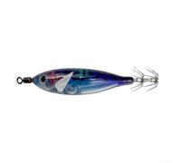 Besttoolifes 006 5.7g, Shrimp Squid Jig Lure, 5.7g Glow-in-the-Dark Crankbait with Realistic Lifelike Design for Night Fishing - 8cm Plastic + Hook Fishing Bait for Crankbaits Category