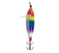 Besttoolifes 015 5.7g, Shrimp Squid Jig Lure, 5.7g Glow-in-the-Dark Crankbait with Realistic Lifelike Design for Night Fishing - 8cm Plastic + Hook Fishing Bait for Crankbaits Category