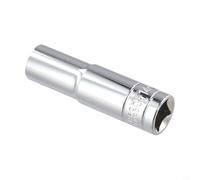 Besttoolifes 1/2 Inch Drive Deep Socket Wrench Set, 8-27mm Hex Chrome Vanadium Steel, High Torque Ratchet Compatible Heads for Mechanics, Car Repair and DIY Projects（14mm）