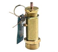 Besttoolifes 1/2 Inch for Air Compressor Safety Valve, Brass Pressure Relief Valve for Overpressure Protection, Threaded 1/2" Connection, 8KG 16KG Rating(1/2 (8KG))
