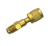 Besttoolifes 1/4 SAE LH Internal Brass Adapter Compatible With R32 R454B Storage Tanks For HVAC Mini Split Systems Vacuum Pumps And Manifold Gauge Connection