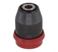 Besttoolifes 10mm Quick Change Drill Chuck 0.8-10mm Keyless Clamping Range HRC60 Hardened Easy-Cut Steel Compatible with Hand Electric Drills and Power Tools, Black