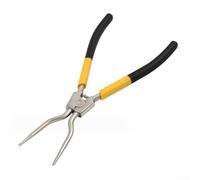 Besttoolifes 11 Inch Circlip Pliers for Washing Machine Repair, Spring Pliers with Expansion Tool Function, Heavy Duty High Carbon Steel Inner and Outer Circlip(Yellow)