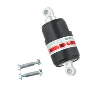 Besttoolifes 125mm, Alloy Rear Shock Absorber for Mountain Bikes - Adjustable Spring Suspension, 100mm/125mm/150mm/175mm Travel, Black - Compatible with Full-Suspension E-Bikes & Trail Bikes