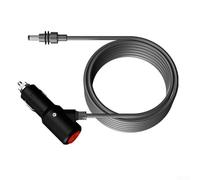 Besttoolifes 12V-24V DC Car for CHARGER with Switch Power Cord for Starlink, Adjustable 1-10m Cable for Use in Cars, Vans and RVs(1 meter)