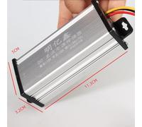 Besttoolifes 12v Having 10a/15a/20a/30a Output Overcurrent and Overvoltage Dc Step down Voltage Converter for Electric Bicycles Plus Scooters Transformer Adapter for 3672v (48V72V to 12V20A)