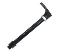 Besttoolifes 12x100mm, Front Fork Thru Axle for Road and Mountain Bikes - 12x100mm / 15x100mm / 15x110mm Quick Release Aluminum Alloy Axle Lock, Lightweight 65g, Black