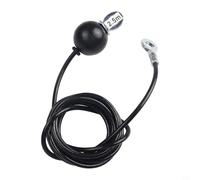 Besttoolifes 2.5M, Steel Wire Rope Kit for DIY Home Gym & Multi-Station Cable Machines - 1.4m/1.8m/2m/2.5m/ Lengths, 5mm Diameter, 100kg Load Capacity, Alloy Buckle