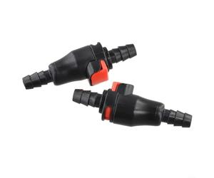 Besttoolifes 2 Pack Hydration Bladder Quick Connect Fittings, Compatible With Water Reservoirs And Bottles, Fits 1/4 Inch Tubing, Leak-Proof Plastic