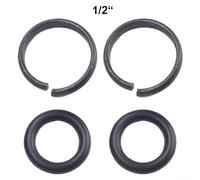 Besttoolifes 2 Set Retaining for Rings for 1/2 Inch Wrench O for Ring Compatible for Craftsman and for IR Models (1/2)