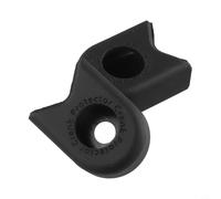 Besttoolifes 2pcs Black, Silicone Crank Arm Protector for Bicycle Crankset - Fit for Mountain For Bike, Road For Bike & Cycle Components, 46x34mm/29x34mm, 22g-34g, Black/Red/Blue