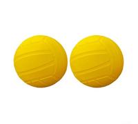 Besttoolifes 2PCS Bounce Volleyball Game Balls Set Professional Sports Training Equipment Roundnet Replacement Ball Indoor Outdoor Beach Playground 12.5CM
