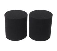 Besttoolifes 2PCS Foam Loud Speaker Port Bungs Multiple Sizes 72X60, 80X80, 85X100, 90X80, 95X100 100X60 100X100mm Audio Tuning Bass Control Black(95x100mm)