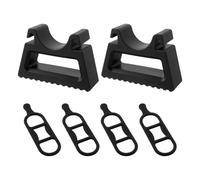 Besttoolifes 2Pcs Portable Bike Repair Stand, Engineering Plastics Handlebar Support Bracket, With Anti Slip Base For 29 34 Mm Bars (Black)