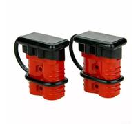 Besttoolifes 2x 175A Battery Quick Disconnect Connectors, Silver-Plated Copper Terminals for High Current Conductivity, Compatible with Winch Power Connector