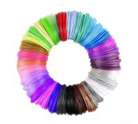 Besttoolifes 30 Color Variety Pack of for PLA Filament Refills for 3D Pen Projects, Amazing Selection of Colored for PLA Filaments for Unique Creative Designs