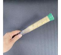 Besttoolifes 30-Pack Heat-Shrinkable Badminton Racket Handle Wrap Tube - Clear Plastic Grip Sleeve for Tennis & Racquet Sports, 20 cm × 6 cm, Fits Standard Handle Circumference (12 cm)