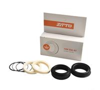 Besttoolifes 34x47mm, Front Fork Seal Kit for Bicycle Suspension Forks - Rubber + Aluminum Alloy + Sponge, 30-40mm Stanchion Diameter Compatibility with FOX, & Suntour