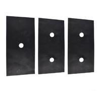 Besttoolifes 3Pcs Gas Hob Range Protectors Stovetop Burner Protector Liner Cover Cleaners Cooker Reusable Double Thickness, Heat Resistant, Non-Stick Gas Stove Mats 54x27cm