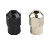 Besttoolifes 3pcs M8 x 0.75 Keyless Electric Chuck Set with Wrench for Rotary Tools, Zinc Alloy Quick Change Drill Collet Adapter Compatible with Most Electric Grinders