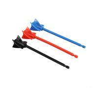 Besttoolifes 3pcs Reusable Epoxy Mixer Drill Attachment with Spiral Blade for Paint, Resin and Grout Mixing, ABS Plastic Mixing Paddle