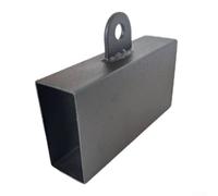 Besttoolifes 4 * 8cm, Block Hand Grip Pinch Block for Finger and Crush Grip Strength Training - Heavy-Duty Iron Fitness Equipment for Weightlifting, Rock Climbing & Gym Use - 200g/300g/400g