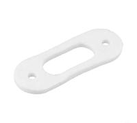 Besttoolifes 4-Pack Electrode Gasket Seal 981330 for Vaillant ecoTEC Pro 24 & 28 Boilers, White Fiber Replacement Part for Heating System, 70x26.5x3mm