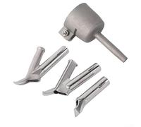 Besttoolifes 4Pcs Speed Welding Nozzles Tips, Triangle Speed Nozzle 5Mm Round Welding Head Alloy Y Type Welder Tips For Vinyl PVC Plastic Hot Air Blower