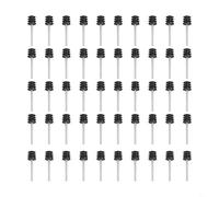 Besttoolifes 50 for Canopy Pole Thimble Tent and Awning Pole Top Mount Lasting Plastic and Aluminum for End Fittings Pcs Alloy 16mm 19mm 22mm 25mm Tubes Easy Connectors (19mm)