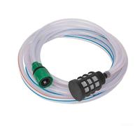 Besttoolifes 5m 10m Water Inlet Hose Pipe Kit Filter Connector Accessories Flexible Garden Watering System For Indoor Outdoor Plants Lawn Courtyard(5m)