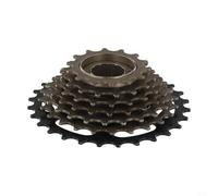 Besttoolifes 6/7/8 Speed Freewheel on Screw 13/1428t and Carbon Steel Cassette Cog Set for Road for Smooth Mountain Bikes and Shifting Elite Lasting Many Speed Gear (7 speed)