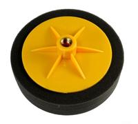 Besttoolifes 6 Inch Sponge Polishing Pad for Car Paint Correction, for M14 Threaded Polishing Disk, Fine Medium Coarse Foam Buffing Wheel for Automotive for (Black)