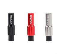 Besttoolifes 6PCS Bicycle Variable Speed Adjustment Screws, For 4mm 5mm Outer Diameter, CNC Aluminum Alloy Derailleur Limit Screws, For Mountain Road Bike Repair Tools(black)