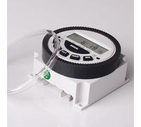 Besttoolifes 7-Day Programmable Digital Timer Switch with LCD Display, 16A 3500W Capacity, for and Heating Control(24V)