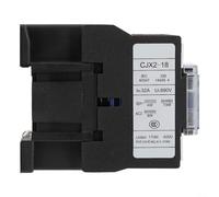 Besttoolifes AC Contactor CJX2-1810 24V 50Hz 32A 660V 3-Pole DIN Rail Mount Industrial Electromagnetic Power Contactor for Phase Control Applications