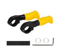Besttoolifes Adjustable Anti-Slip Rubber Bicycle Handlebar Grip for Comfortable Outdoor Mountain Biking and Enhanced Control on Rough Terrain(Yellow)