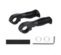 Besttoolifes Adjustable Anti-Slip Rubber Bicycle Handlebar Grip for Comfortable Outdoor Mountain Biking and Enhanced Control on Rough Terrain(Black)