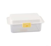 Besttoolifes Air-tight Butter Storage Container for Countertop and Refrigerator Door Shelves, Microwave & Dishwasher Safe, Fits East/West Coast Butter,(A)