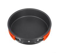 Besttoolifes Alumina People Antiscalding Pan Nonlightweight Cookware Having Foldable Handle for Heatconductive 23 Camping for Plus Frying Pattern for Outdoor for Cooking (large)